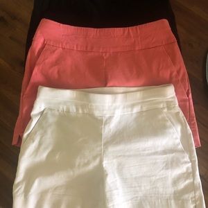 Set of 3 size small NY&C super stretch shorts